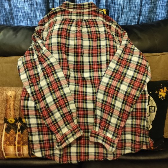 RALPH LAUREN CUSTOM FIT PLAID POLO SHIRT. [E.U.C] - Picture 5 of 8